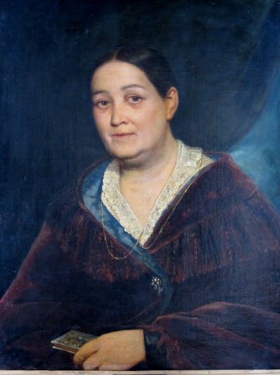 Doña Nicolasa Garmendía y Aguirre de Orrego by Raymond Auguste Quinsac Monvoisin